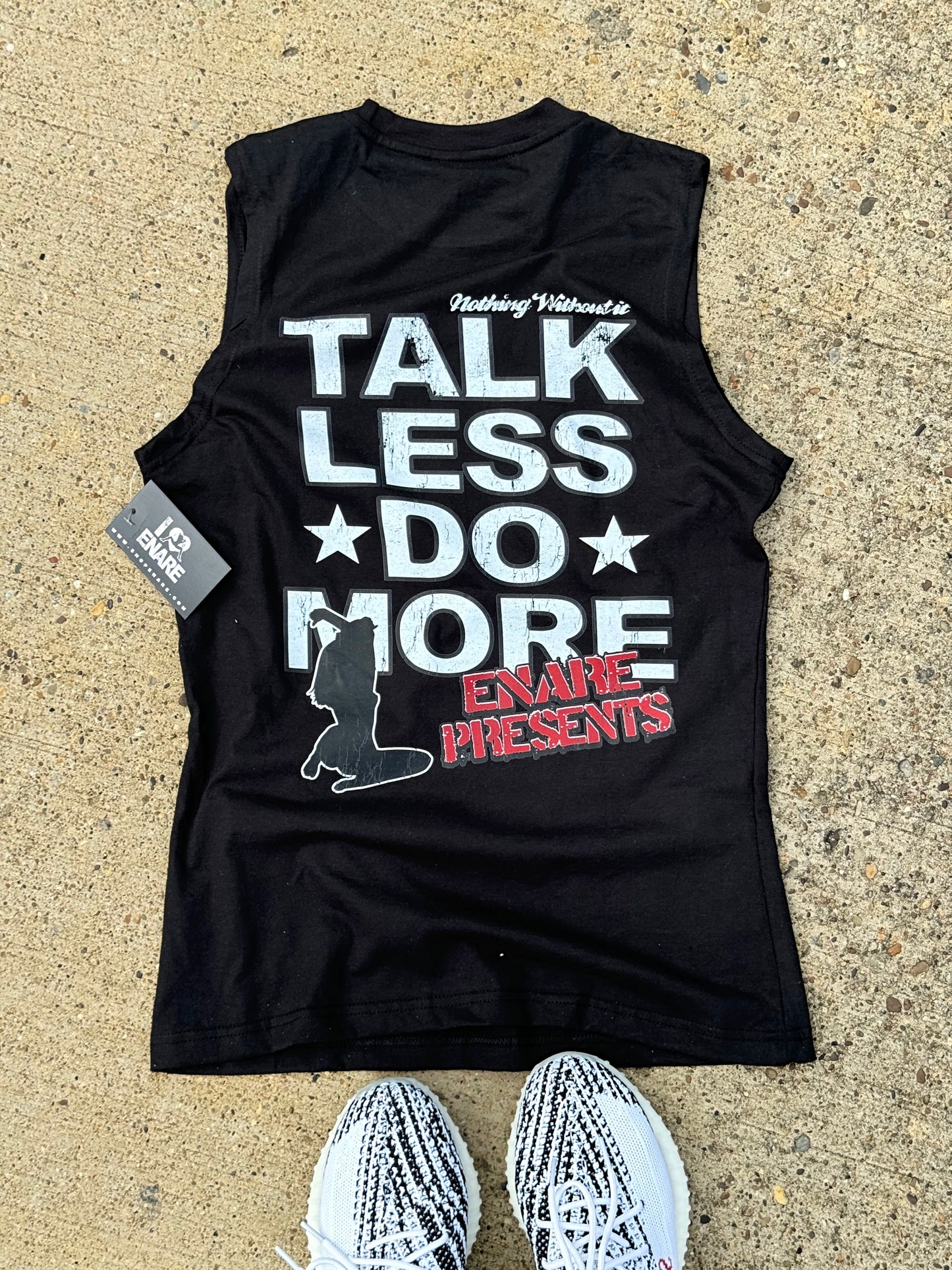 “Talk Less Do More” tee